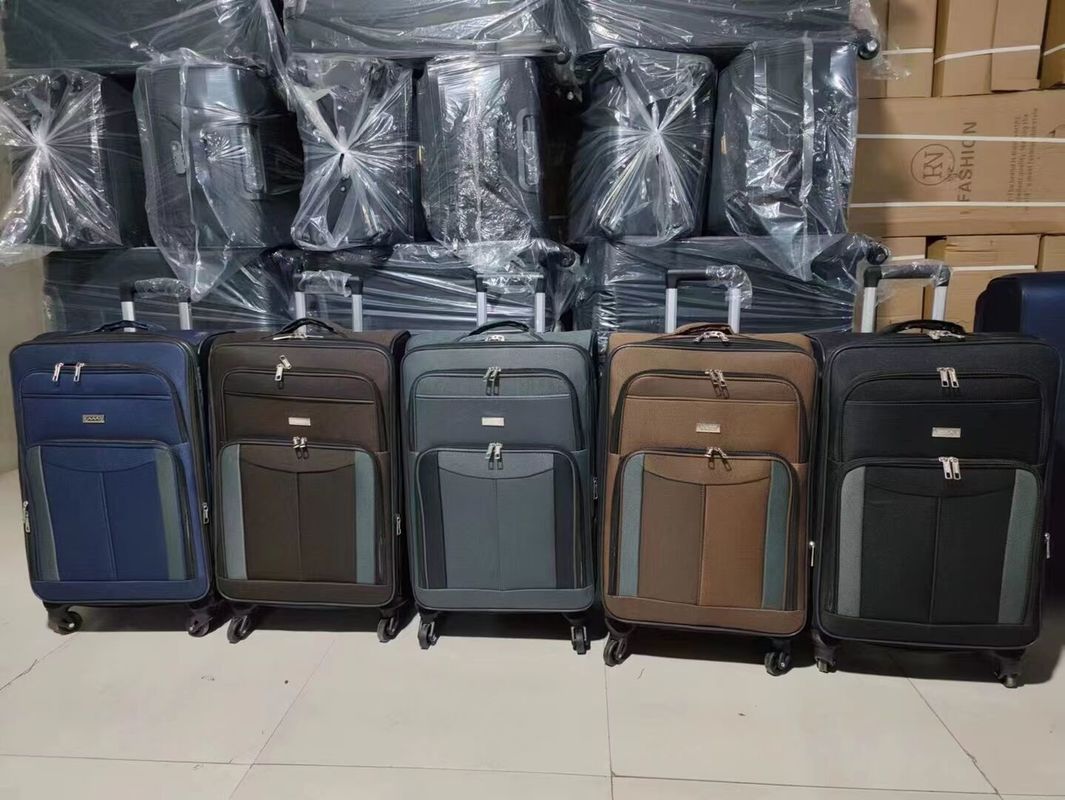 Φόρεμα Κουβέρτες ταξιδιωτική βαλίτσα 4 τροχούς υφασματική βαλίτσα σετ κυλίνδρια βαλίτσα για άνδρες γυναίκες οικογένεια για ταξίδια