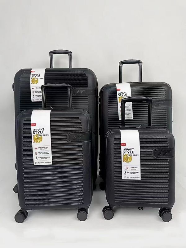 Προσαρμοσμένα 4 τροχούς περιστροφής ταξιδιωτικές τσάντες Συγκρότημα αποσκευών βαλίτσα αποσκευές τροχόσπιτα τσάντες φορητές αποσκευές