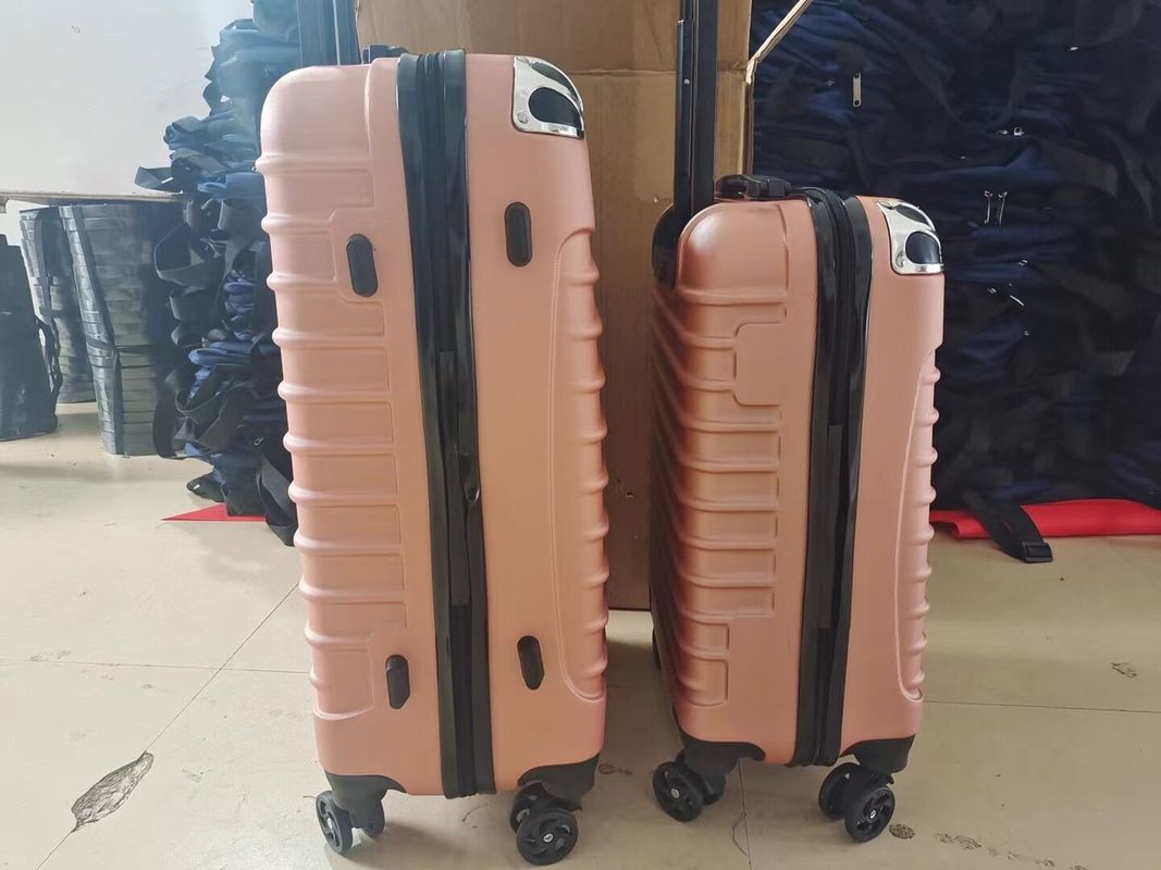 Προσαρμογή ABS φθηνή ταξιδιωτική βαλίτσα Zipper Trolley Κουτί βαλίτσα μεταφοράς βαλίτσες με παγκόσμιο τροχό αδιάβροχο