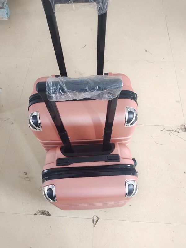 Προσαρμογή ABS φθηνή ταξιδιωτική βαλίτσα Zipper Trolley Κουτί βαλίτσα μεταφοράς βαλίτσες με παγκόσμιο τροχό αδιάβροχο