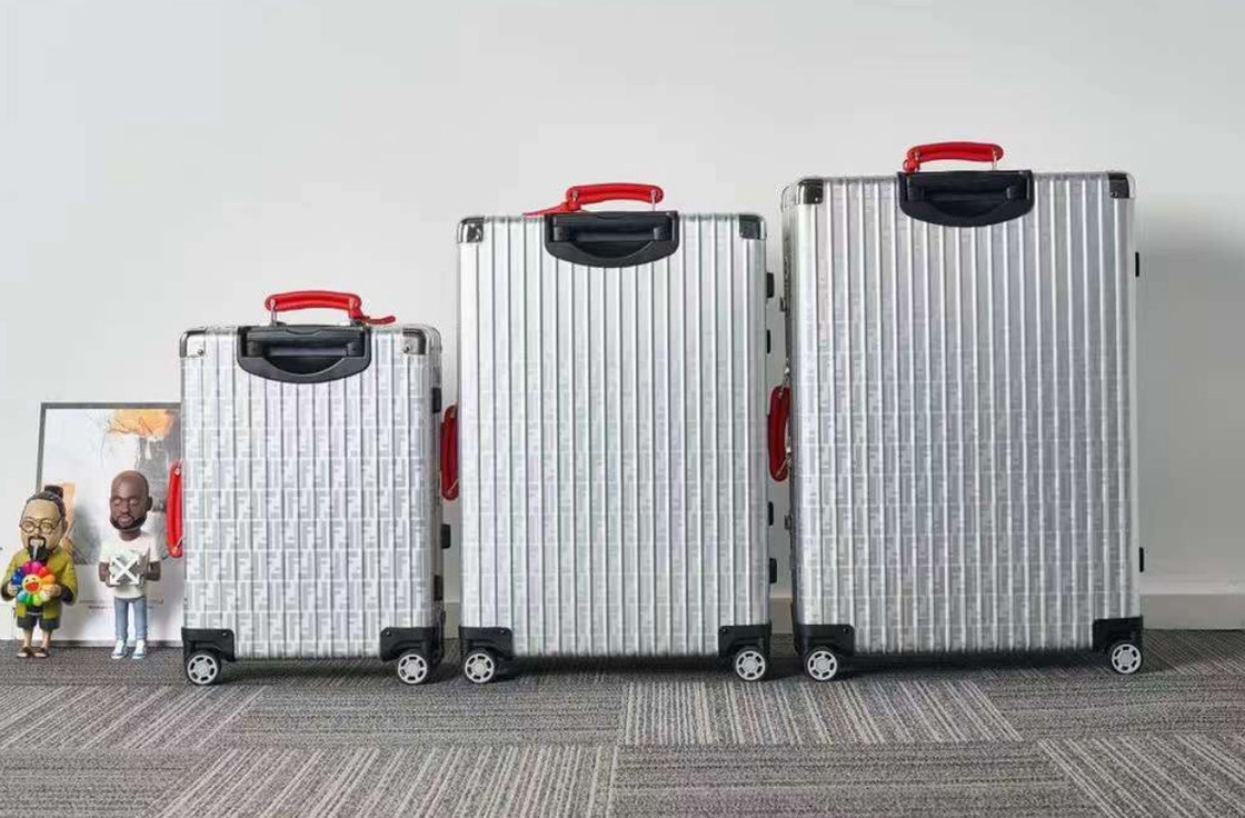 Κινέζικες διαδικτυακές αγορές Όλα από κράμα αλουμινίου πρωτότυπο ανθεκτικό στην φθορά ταξιδιωτικό φορτηγό θήκη μάρκα ταξιδιωτική βαλίτσα σύνολα πολυτελείας