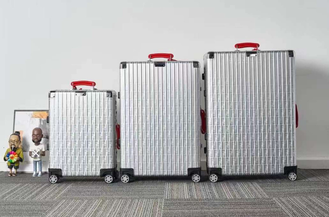 Κινέζικες διαδικτυακές αγορές Όλα από κράμα αλουμινίου πρωτότυπο ανθεκτικό στην φθορά ταξιδιωτικό φορτηγό θήκη μάρκα ταξιδιωτική βαλίτσα σύνολα πολυτελείας