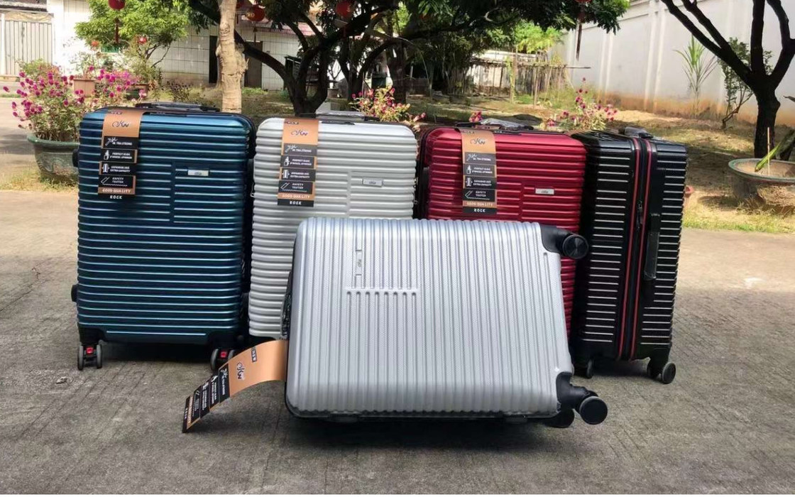 Φαρμακευτική τιμή ABS Unisex Κουτί αποσκευών φορητό τροχόσπιτο ταξιδιωτική βαλίτσα Custom 20 24 28 ιντσών αποσκευές για ταξίδια