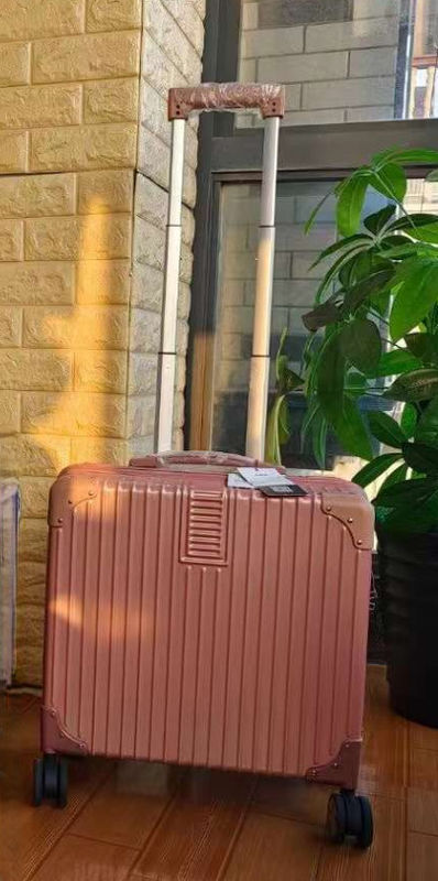 Καλή ποιότητα Αδιάβροχη βαλίτσα βαλίτσα επαγγελματικός υπολογιστής αποσκευές 18 ιντσών τετρακίνητη αθόρυβη βαλίτσα αλουμινίου