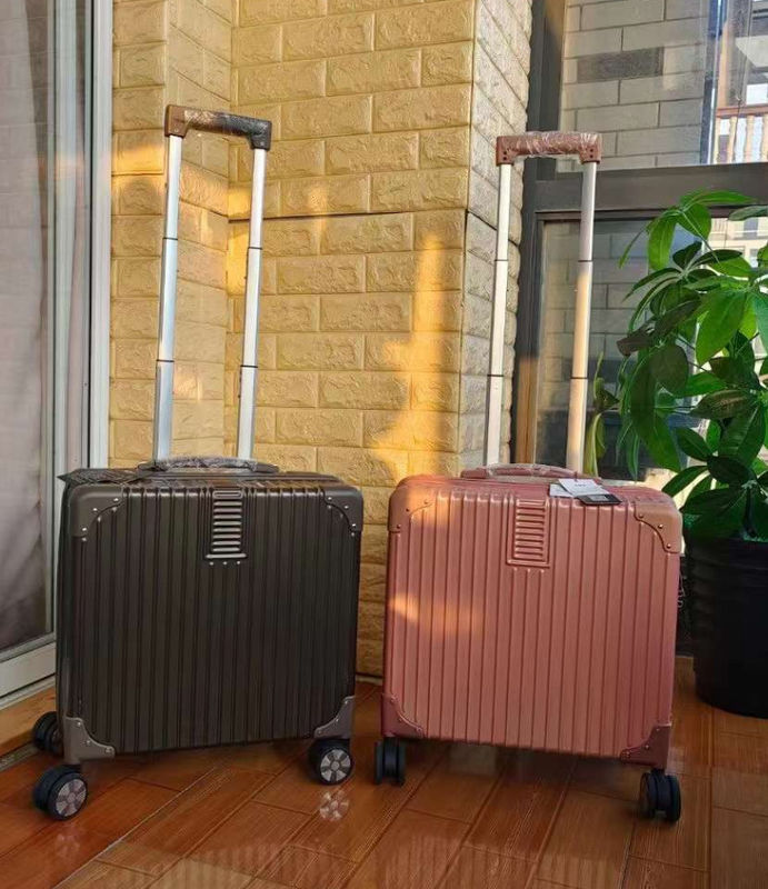 Καλή ποιότητα Αδιάβροχη βαλίτσα βαλίτσα επαγγελματικός υπολογιστής αποσκευές 18 ιντσών τετρακίνητη αθόρυβη βαλίτσα αλουμινίου