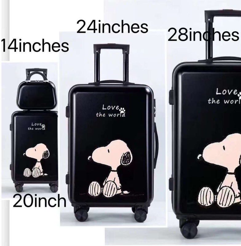 ABS Τυπωμένο Carry On Trolley Σχολικό Ταξίδι Παιδιά Τσάντα Αποσκευών Βαλίτσα Για Παιδιά Παιδικό Εξοπλισμό