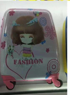 Unisex 18 ιντσών Custom Print Kids Trolley σκληρή θήκη αποσκευές περιστροφική τροχιά παιδιά βαλίτσα αποσκευές με περιστροφική στροφή